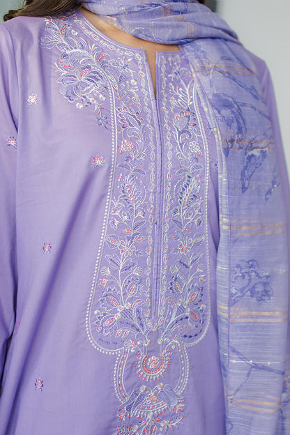 Embroidered  Kurta Dupatta Trouser - 1757