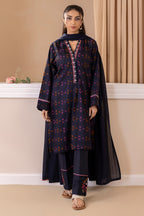 Embroidered Kurta Dupatta Trouser - 1775
