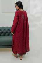 Embroidered  Kurta Dupatta Trouser - 1776