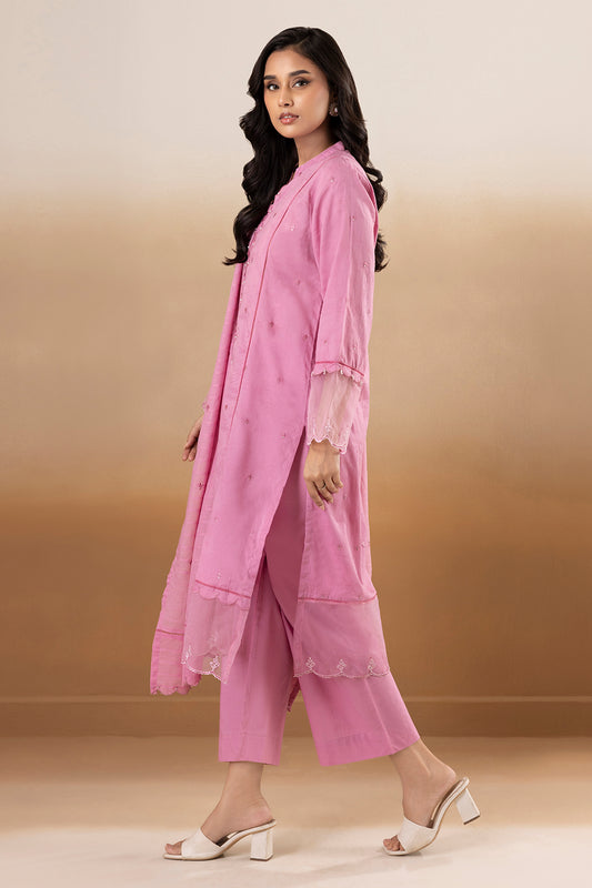 Embroidered Kurta Dupatta Trouser - 1777