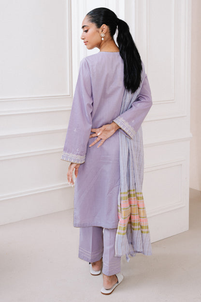 Embroidered  Kurta Dupatta Trouser - 1782