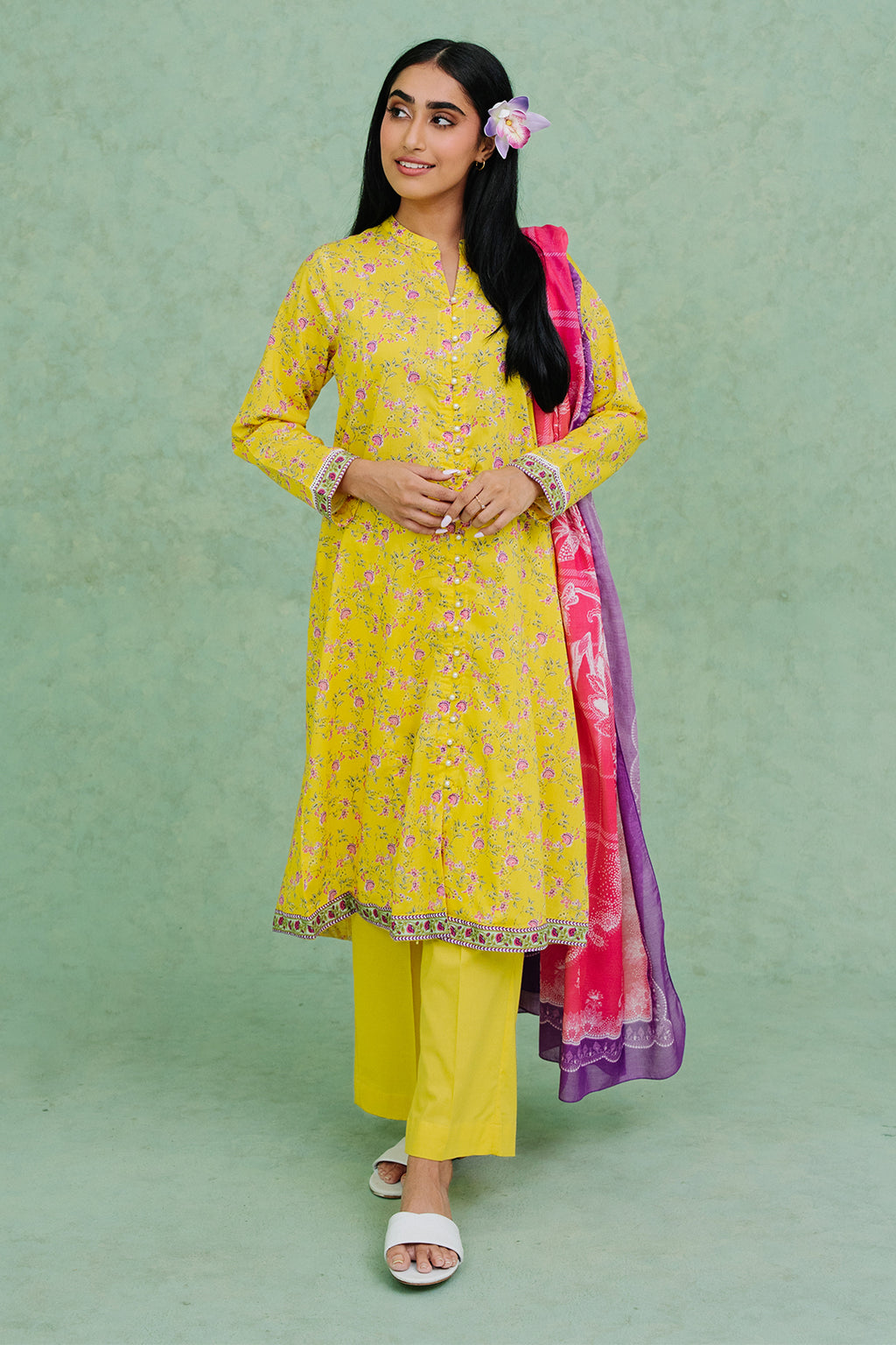Kurta Dupatta Trouser - 1959