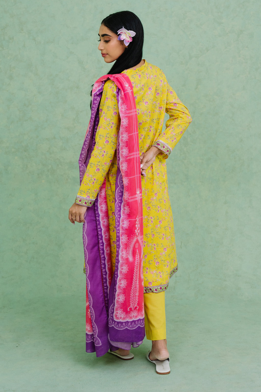 Kurta Dupatta Trouser - 1959