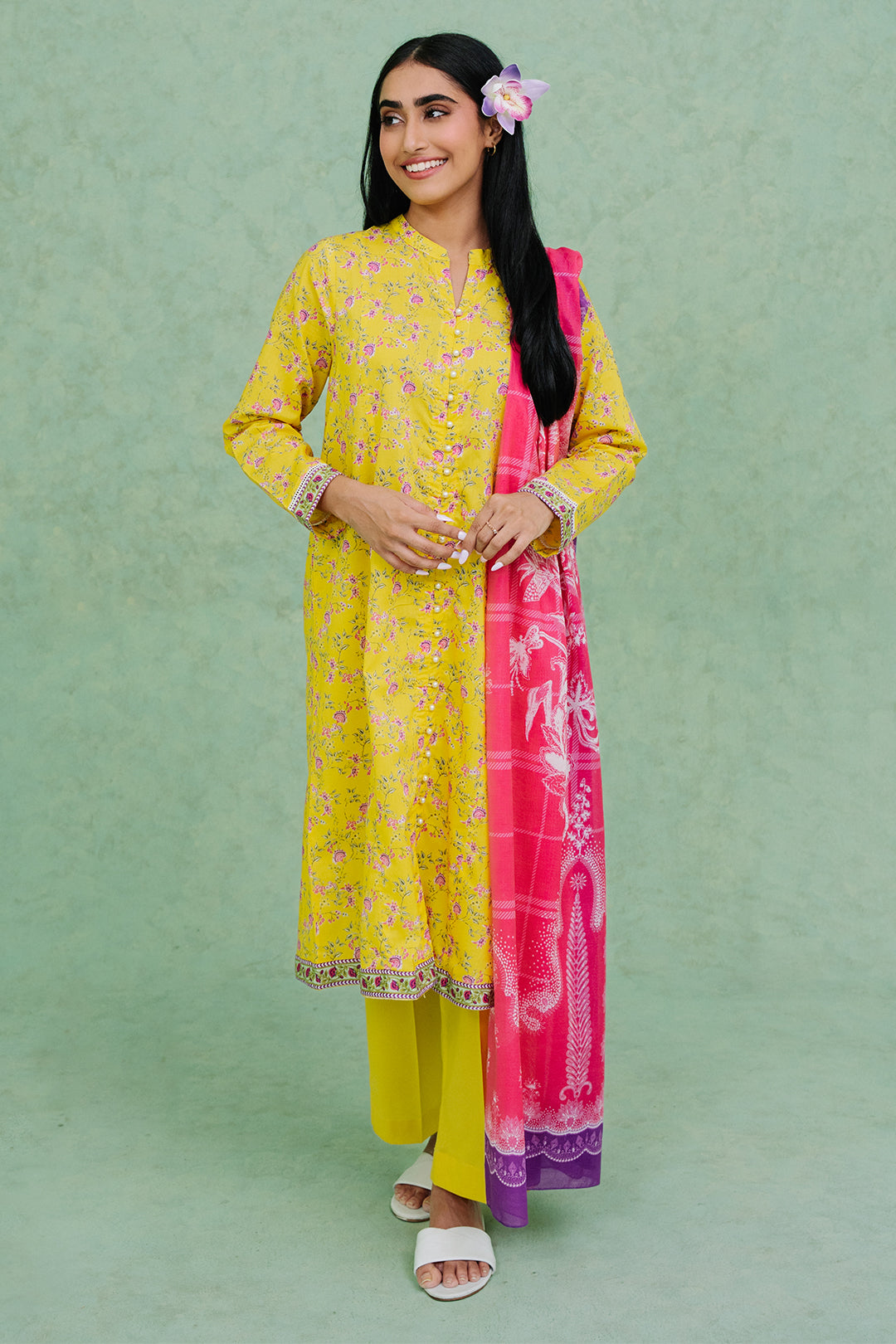 Kurta Dupatta Trouser - 1959
