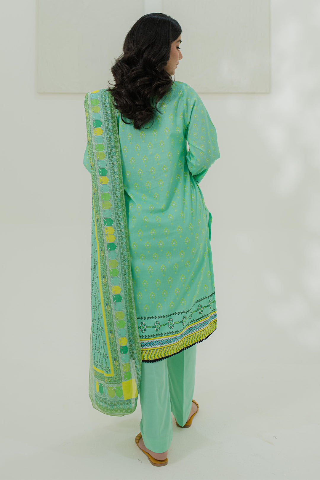 Kurta Dupatta Trouser - 1961