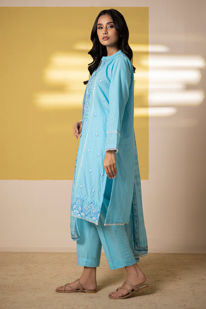 Embroidered Kurta Dupatta Trouser - 1965