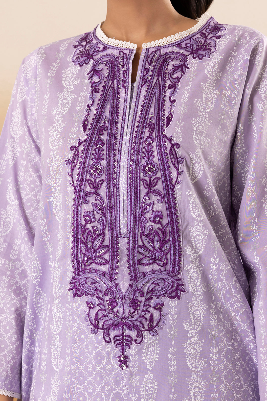 Embroidered Kurta Dupatta Trouser - 1967