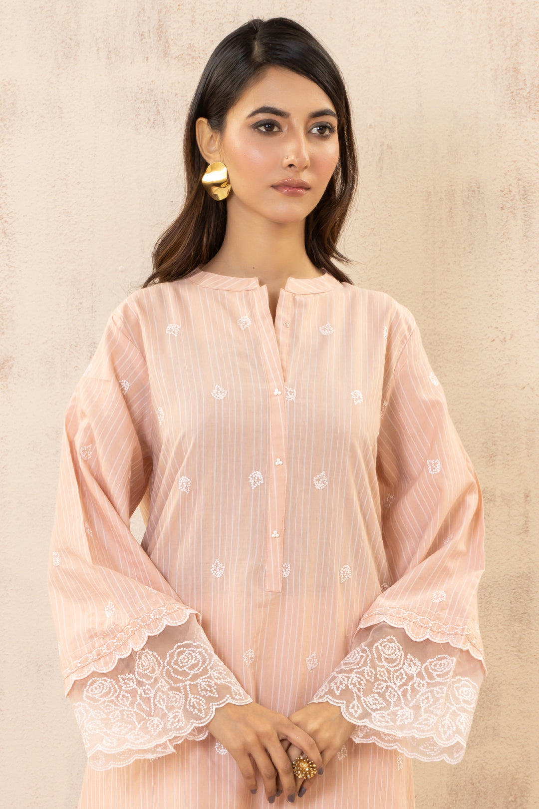 Embroidered Kurta Dupatta Trouser - 1991