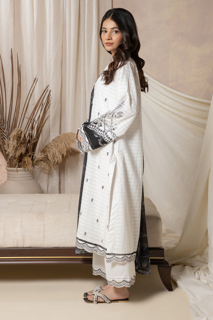 Embroidered Kurta Dupatta Trouser - 1992