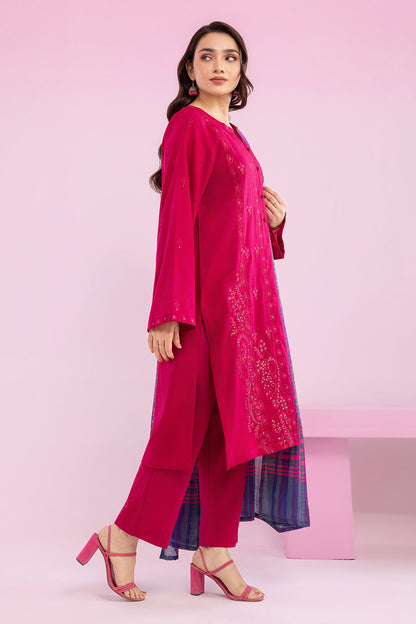 Embroidered Kurta Dupatta Trouser - 2003