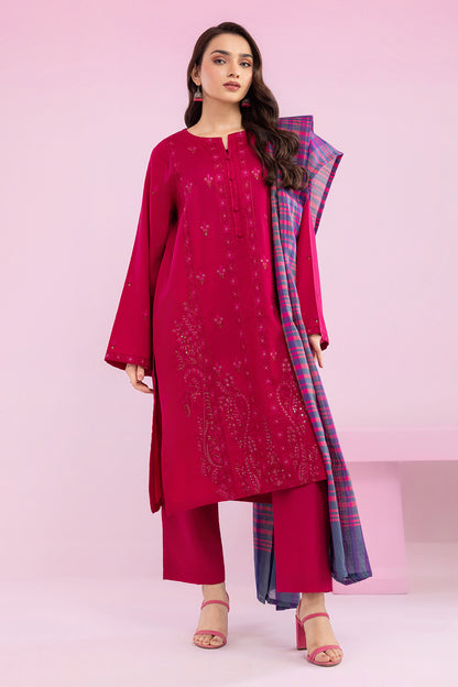 Embroidered Kurta Dupatta Trouser - 2003