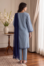 Embroidered Kurta Dupatta Trouser - 2006