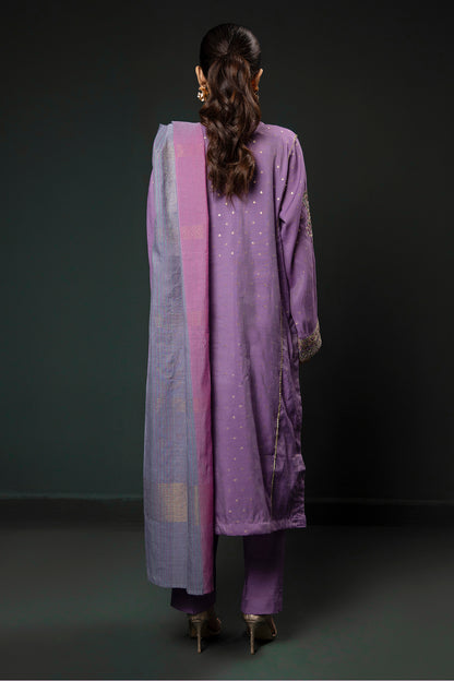Embroidered Kurta Dupatta Trouser - 2007