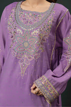 Embroidered Kurta Dupatta Trouser - 2007