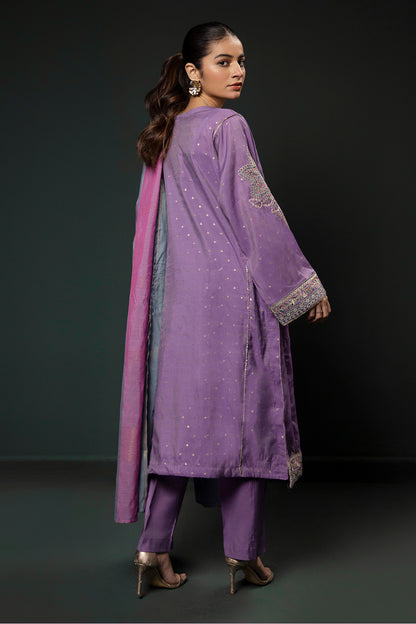 Embroidered Kurta Dupatta Trouser - 2007