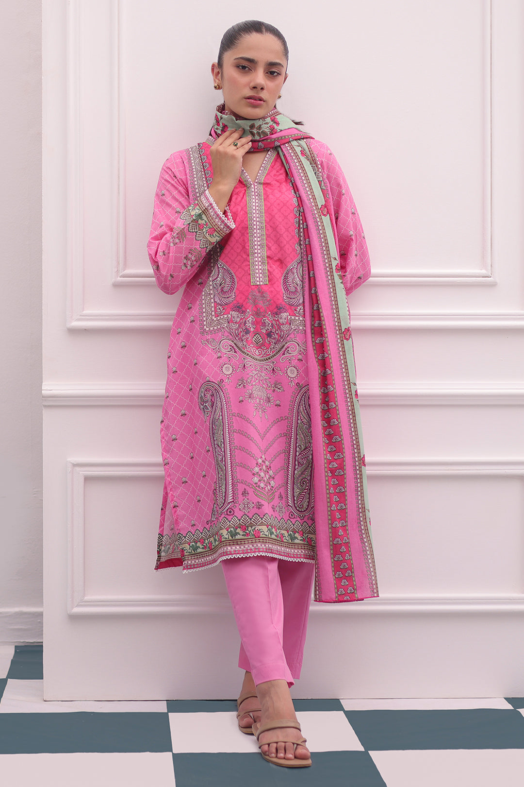 Kurta Dupatta Trouser - 2106