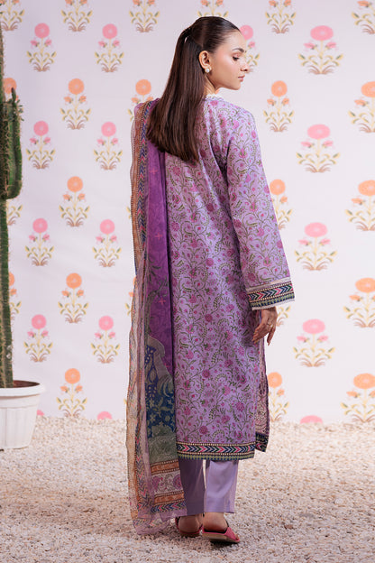 Embroidered Kurta Dupatta Trouser - 2112