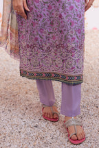 Embroidered Kurta Dupatta Trouser - 2112