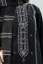 Embroidered Kurta Dupatta Trouser - 2113