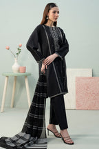 Embroidered Kurta Dupatta Trouser - 2113