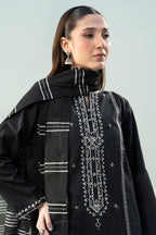 Embroidered Kurta Dupatta Trouser - 2113