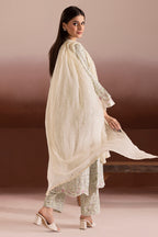 Embroidered Kurta Dupatta Trouser - 2267