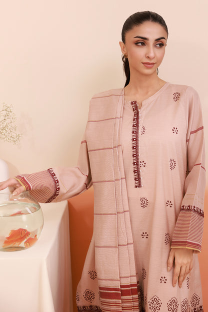 Embroidered Kurta Dupatta Trouser - 2272