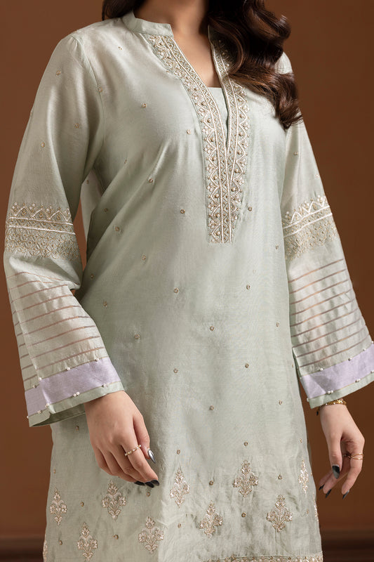 Embroidered Kurta Dupatta Trouser - 2505