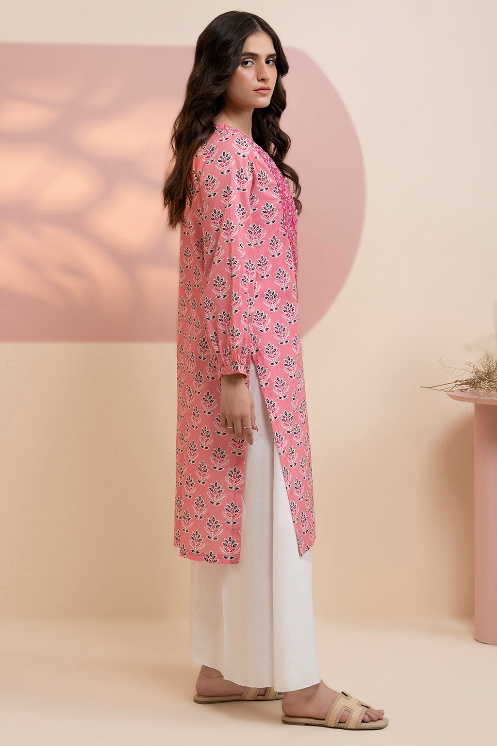 Embroidered Kurta - 1410