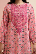 Embroidered Kurta - 1410