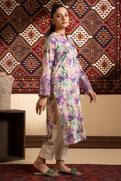 Embroidered Kurta - 1414