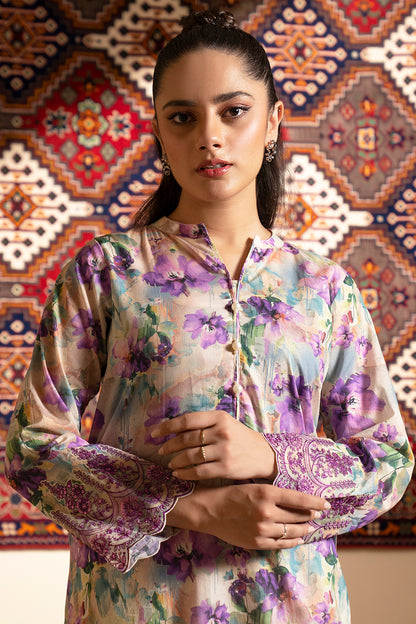 Embroidered Kurta - 1414