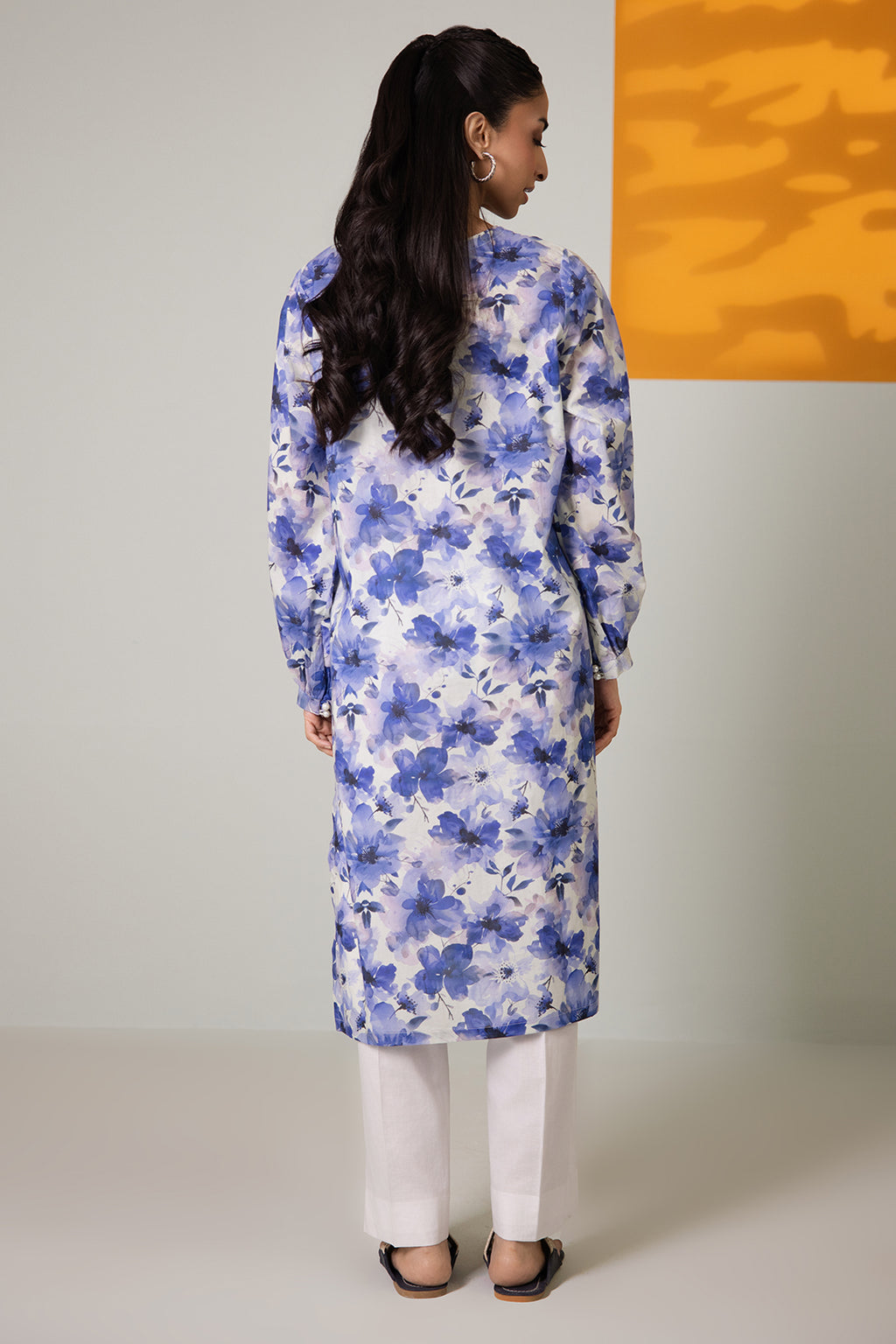 Embroidered Kurta - 1468