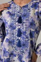 Embroidered Kurta - 1468