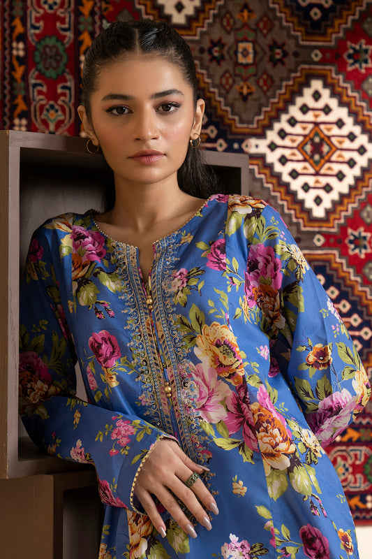 Embroidered Kurta - 1503