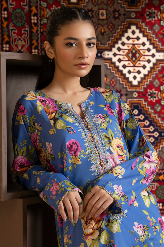 Embroidered Kurta - 1503