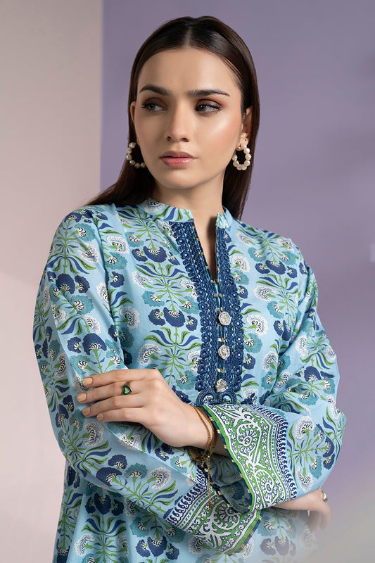 Embroidered Kurta - 1591