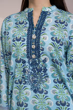Embroidered Kurta - 1591
