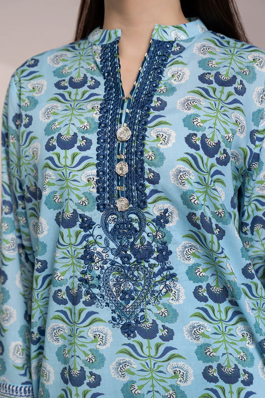 Embroidered Kurta - 1591