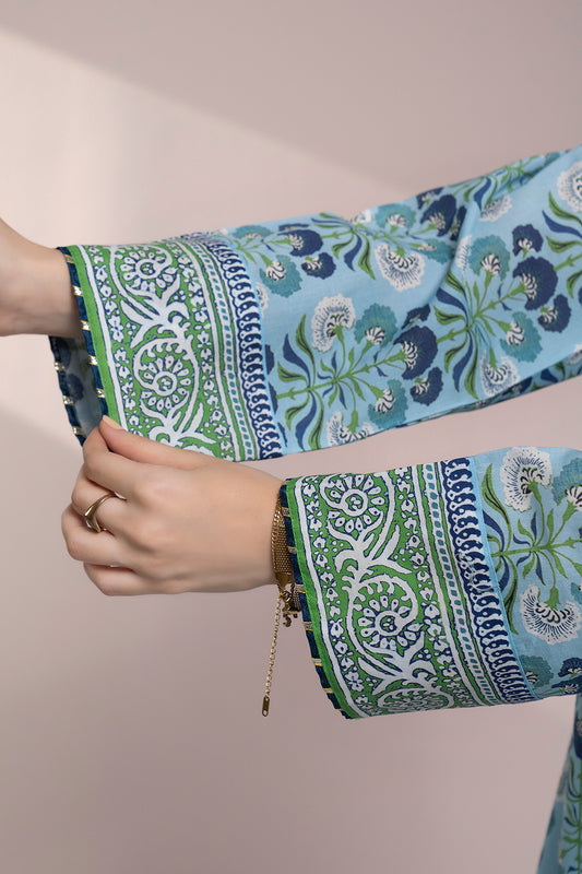 Embroidered Kurta - 1591