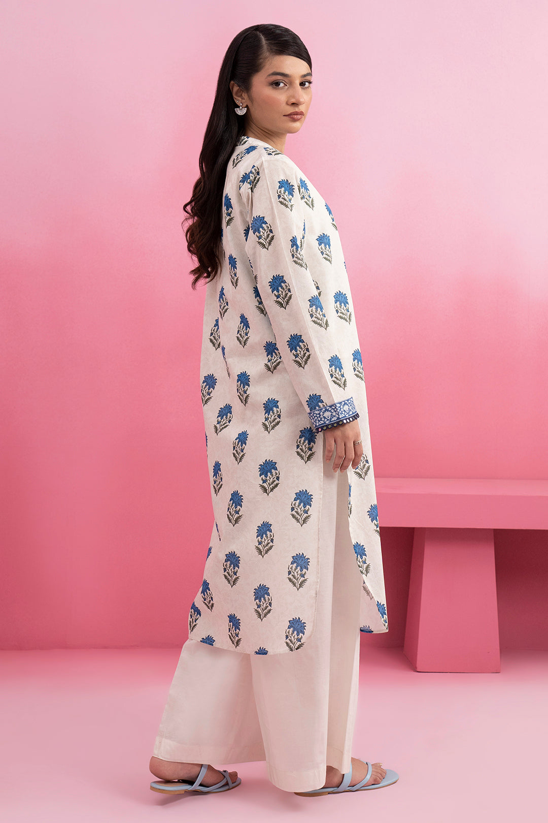 Embroidered Kurta - 1593