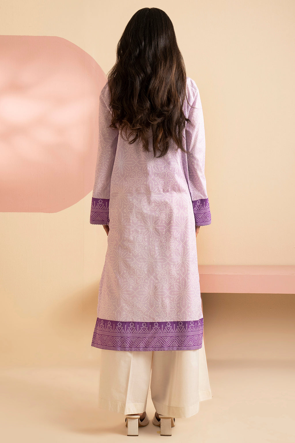 Embroidered Kurta - 1649