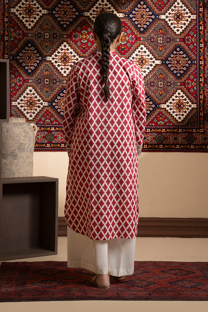 Embroidered Kurta - 1734