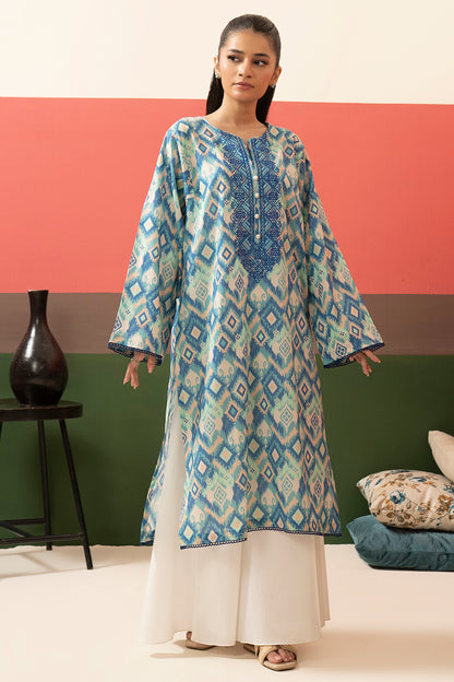 Embroidered Kurta - 1736