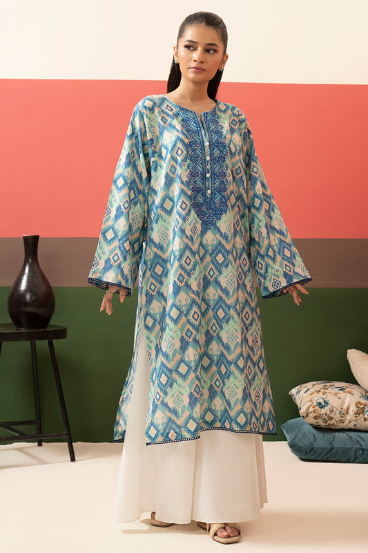 Embroidered Kurta - 1736