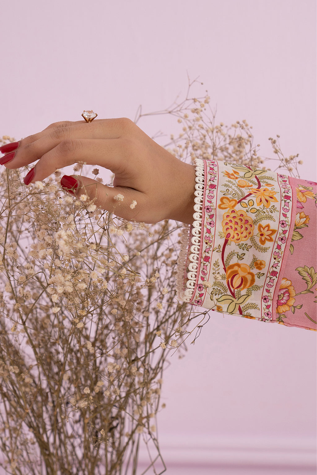 Embroidered Kurta - 1802