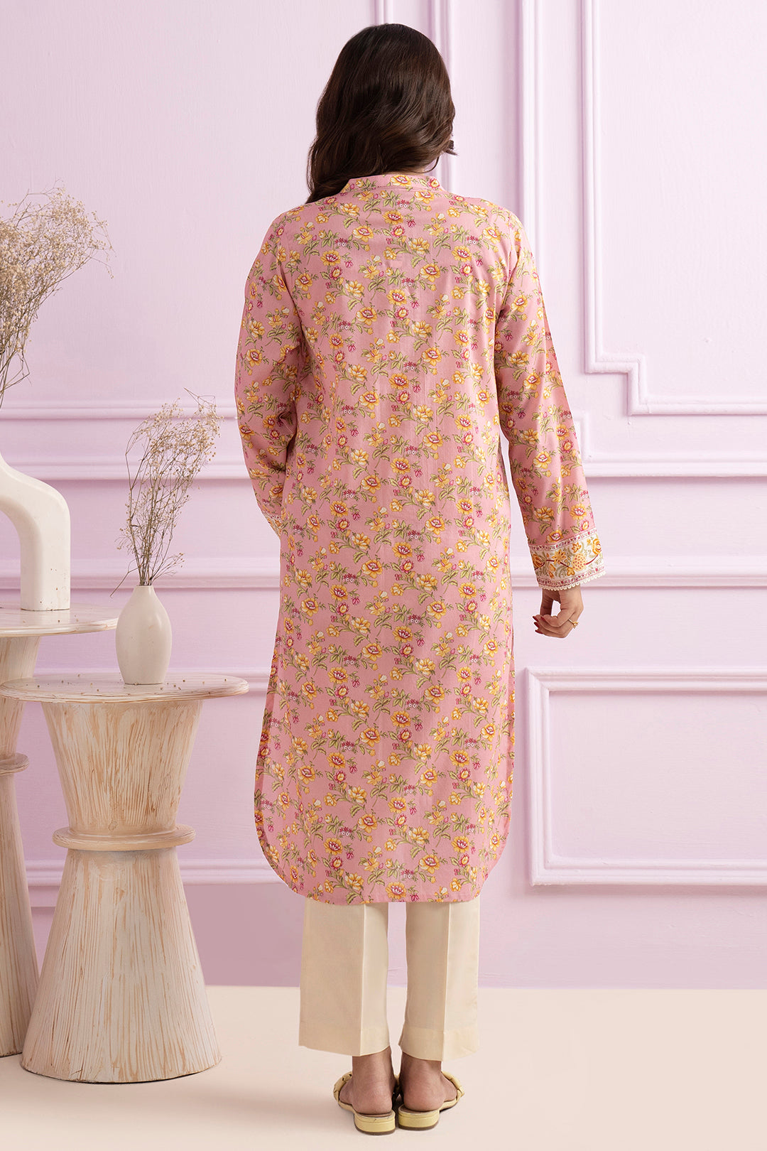 Embroidered Kurta - 1802