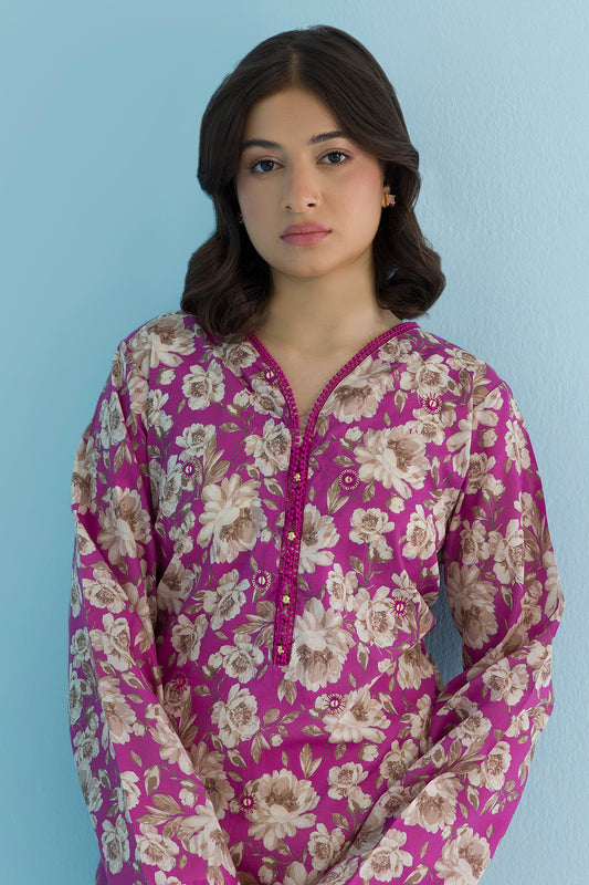 Embroidered Kurta - 1844