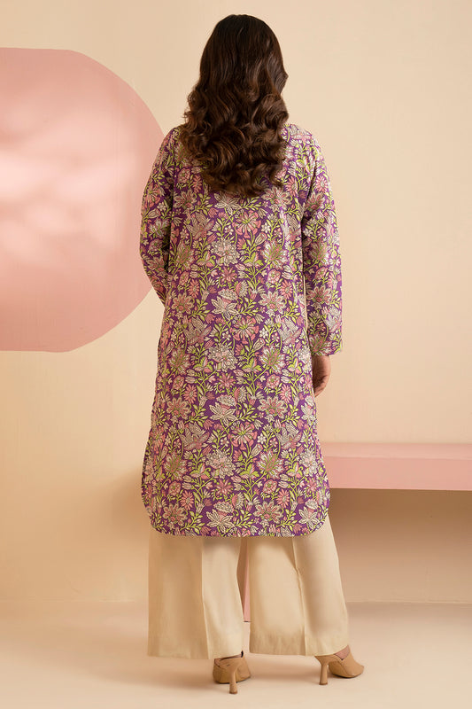 Embroidered Kurta - 1886
