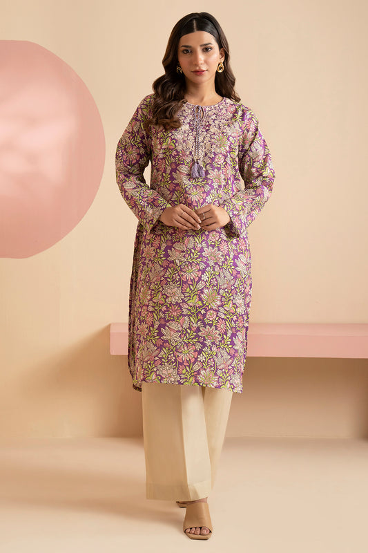 Embroidered Kurta - 1886